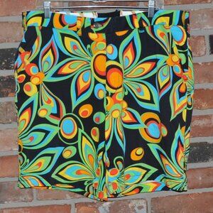 Loudmouth Golf Heritage Bermuda Short Shagadelic Black 40"